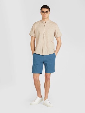 Jack's Regular fit Button Up Shirt in Beige