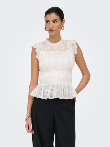 ONLY Bluse 'ONLShaila' in Weiß: Vorderseite