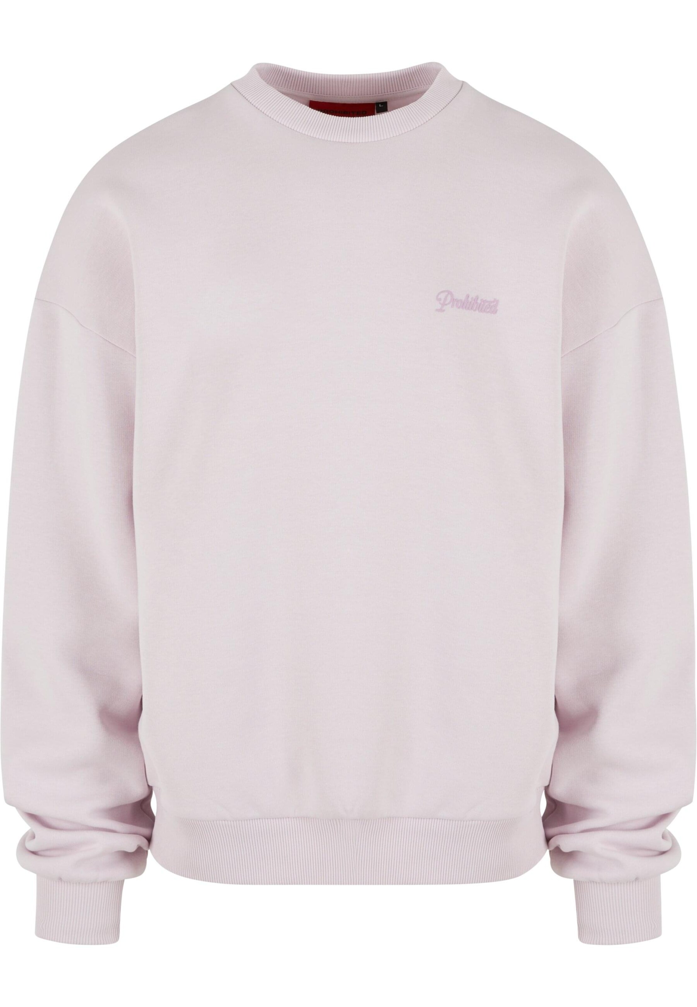 Prohibited - Sweatshirt '10119' em rosa: frente