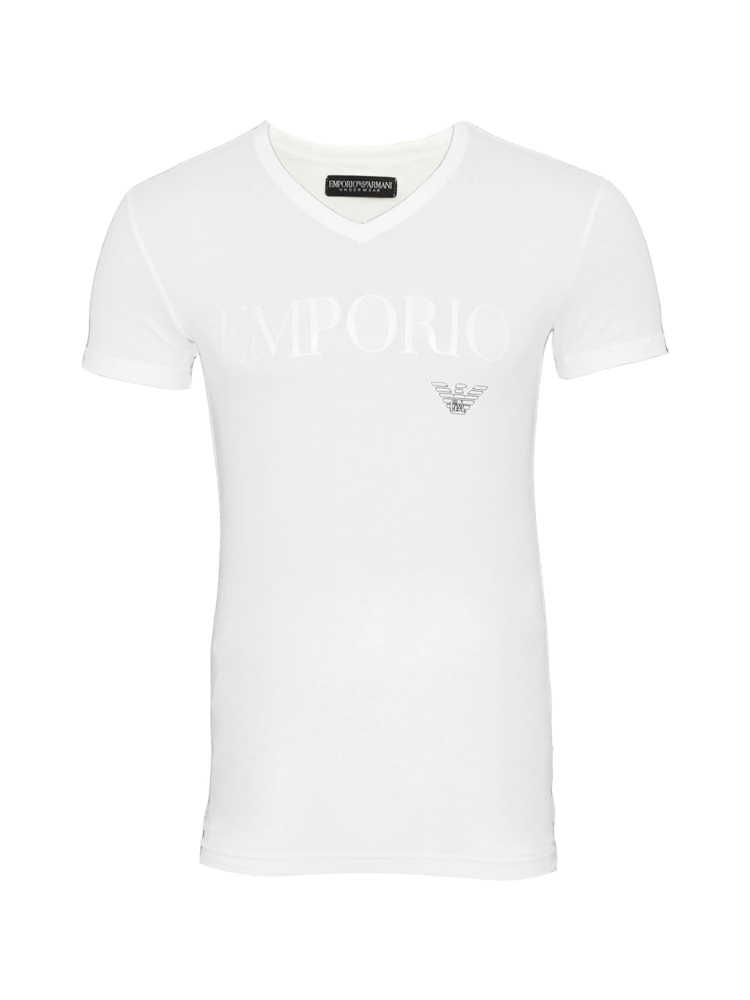 Emporio Armani Shirt in Wit: voorkant