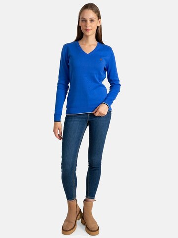 Pull-over Jacey Quinn en bleu : devant