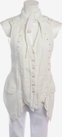 High Use Vest in XS in White: front