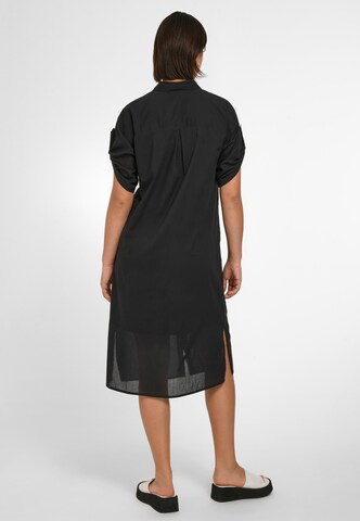Emilia Lay Shirt Dress in Black