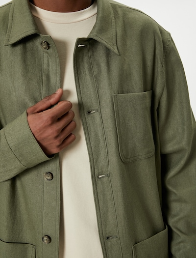 Koton Between-Season Jacket in Khaki, Item view