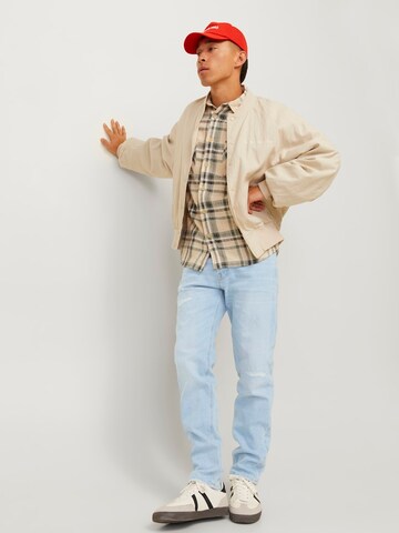 JACK & JONES Štandardný strih Džínsy 'JJIErik Cooper' - Modrá