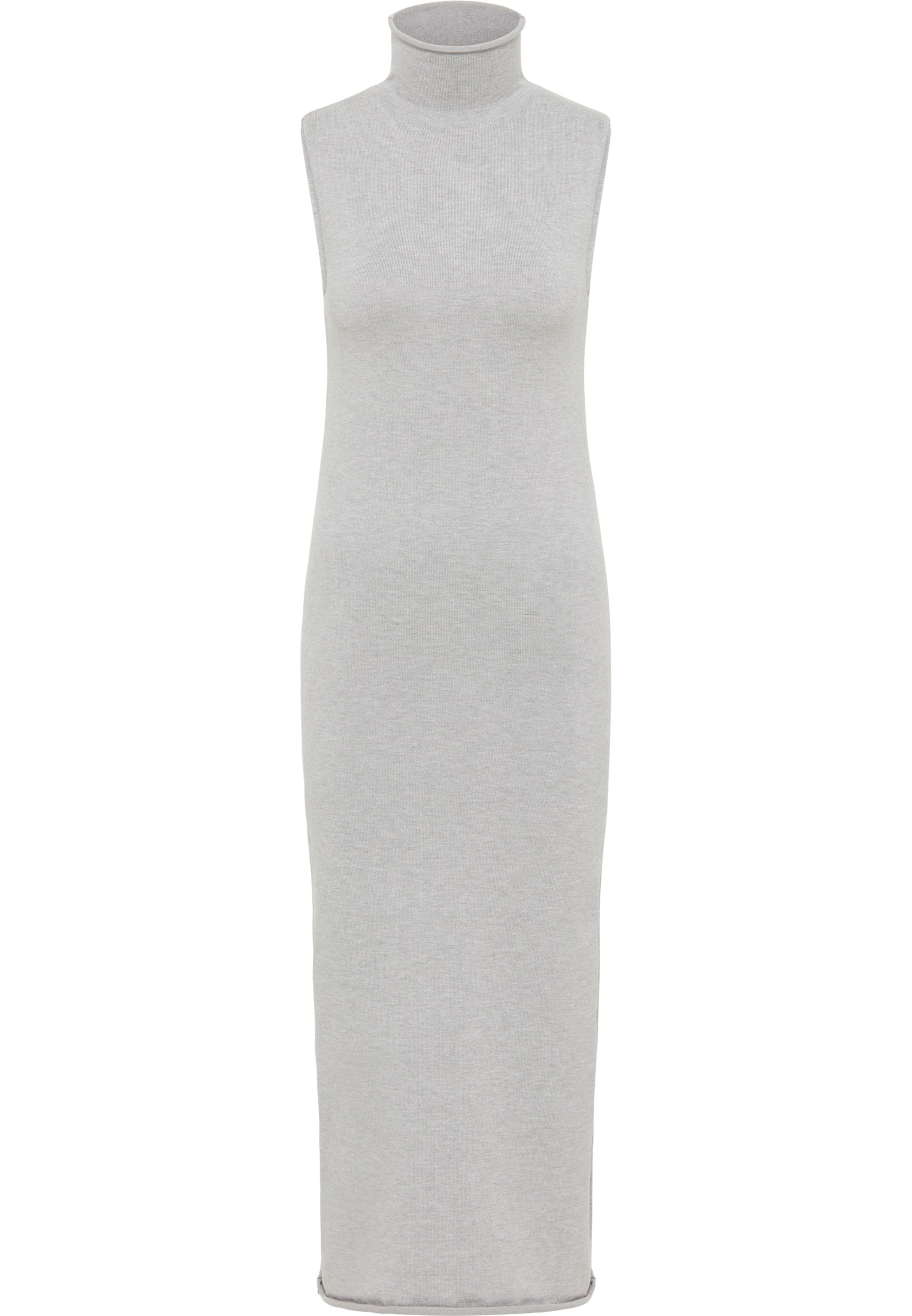 DreiMaster Klassik Трикотажное платье 'Wais' в Серый: спереди