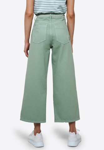 recolution Wide leg Pants 'ERICA' in Green