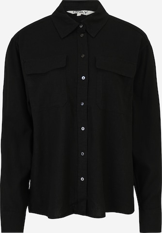 Only Tall Blouse 'CARO' in Black: front