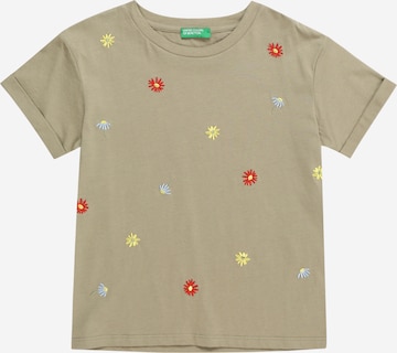 T-Shirt UNITED COLORS OF BENETTON en vert : devant