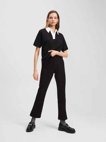 Karl Lagerfeld Poloshirt in Schwarz