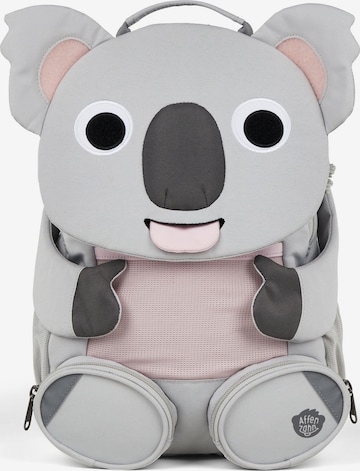 Affenzahn Backpack 'Großer Freund' in Grey: front