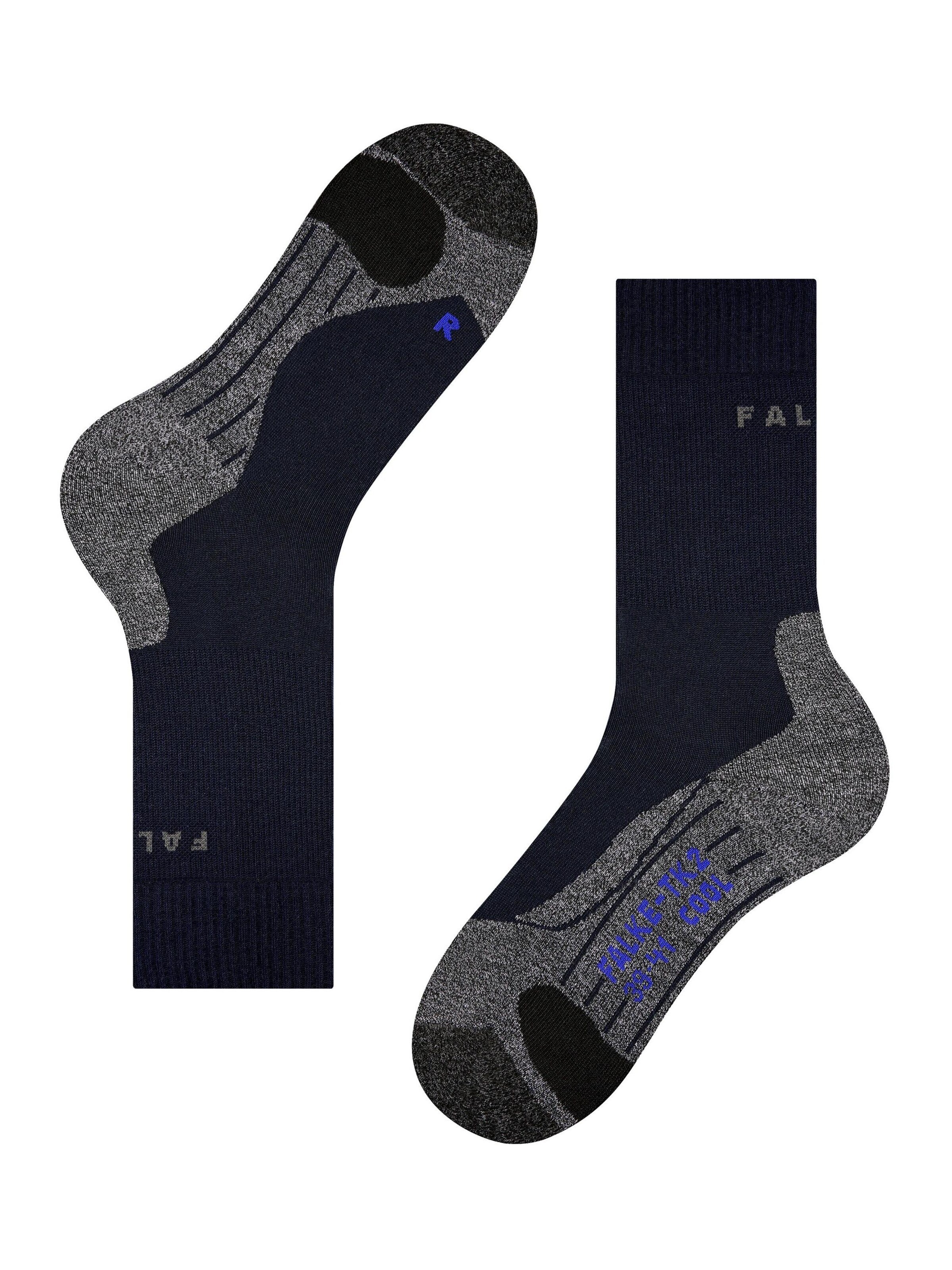 FALKE Sportsocken 'TK2 Explore Cool'‌‌ in Blau