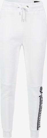 Pantalon ALPHA INDUSTRIES en blanc : devant