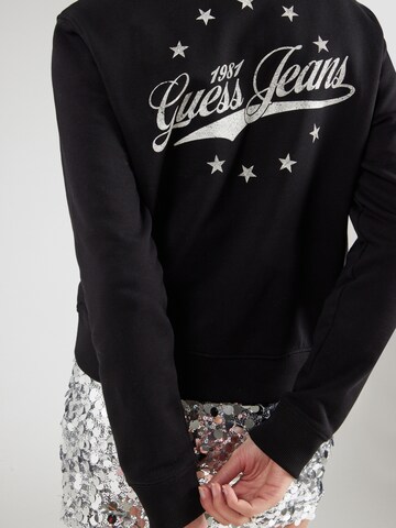 Veste de survêtement GUESS JEANS en noir