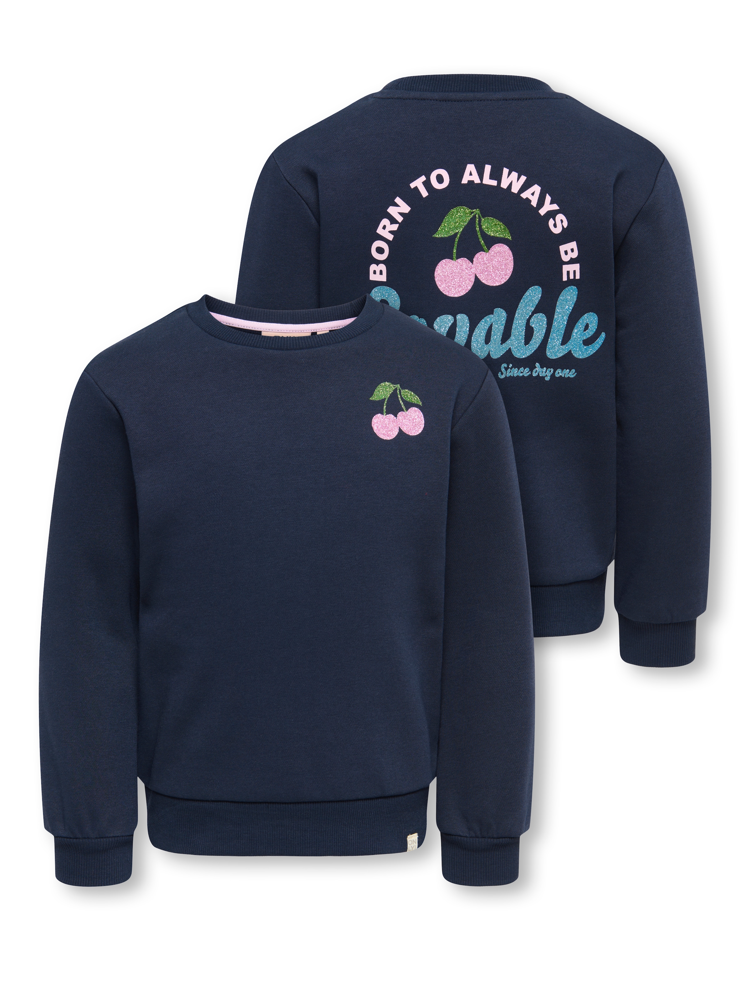 Only Mini Sweatshirt 'KMGTHILDA' in Blue