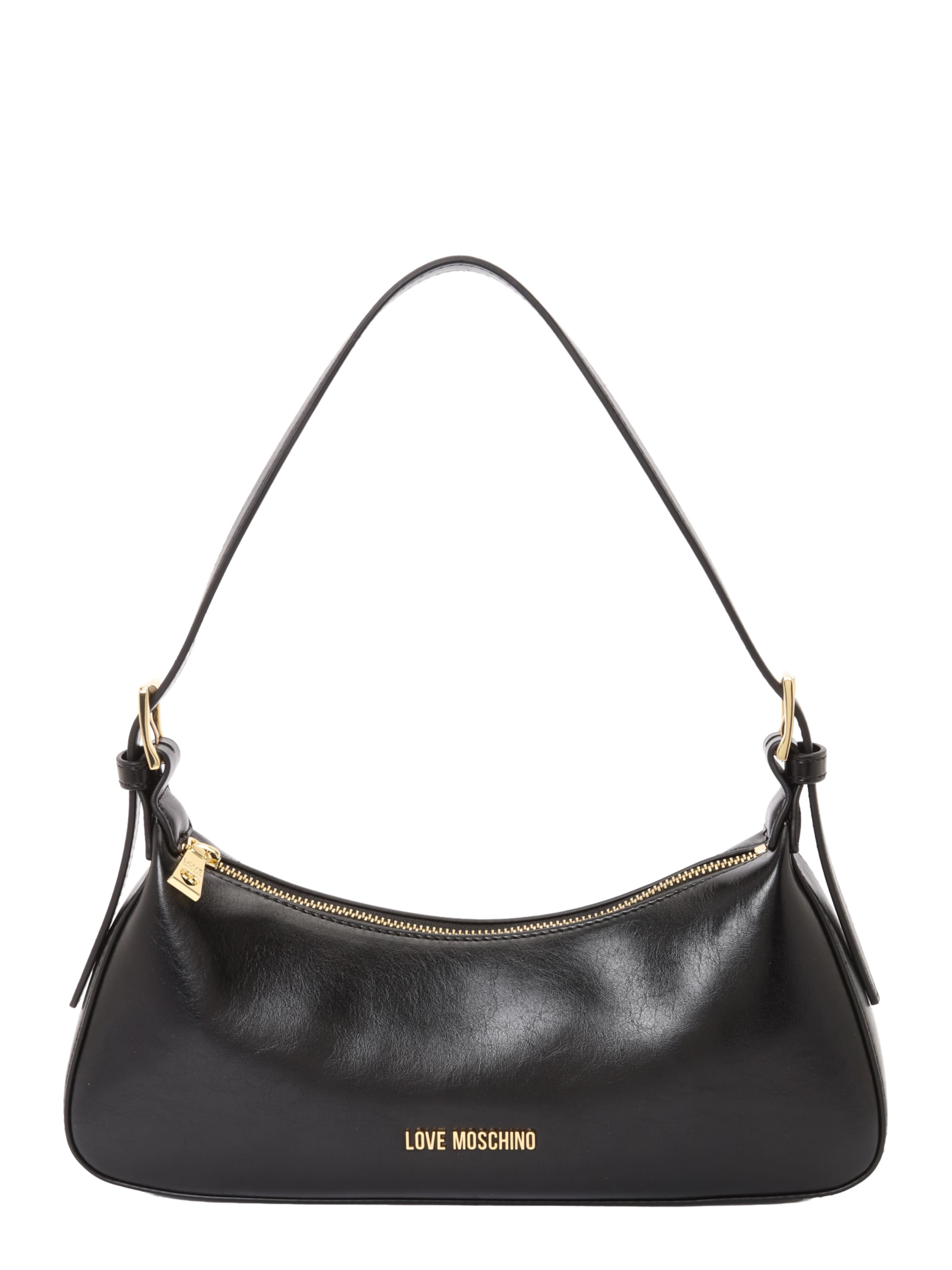 Love Moschino Наплечная сумка в Черный: спереди