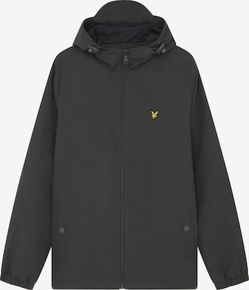 Lyle & Scott Преходно яке в сиво: отпред