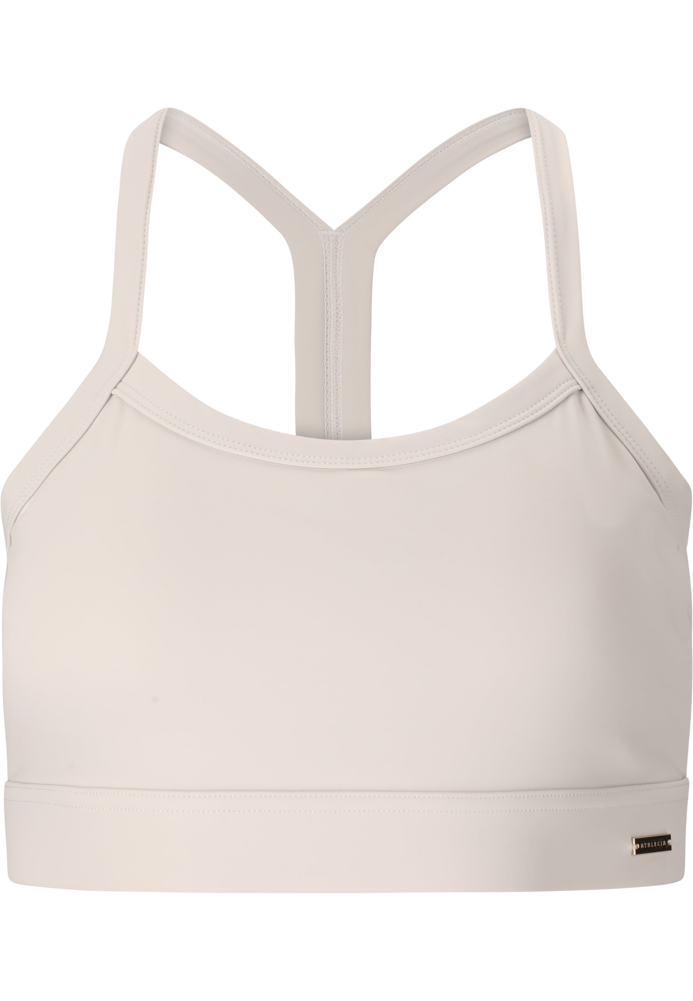 Athlecia Sports bra 'Bloom V2' in Beige: front