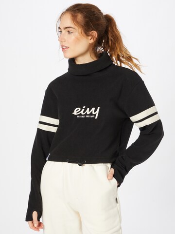EivySportska sweater majica - crna boja: prednji dio