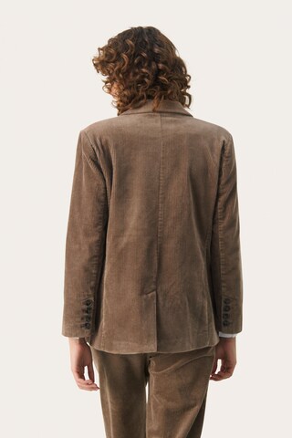 Part Two Blazer 'Leni' in Braun