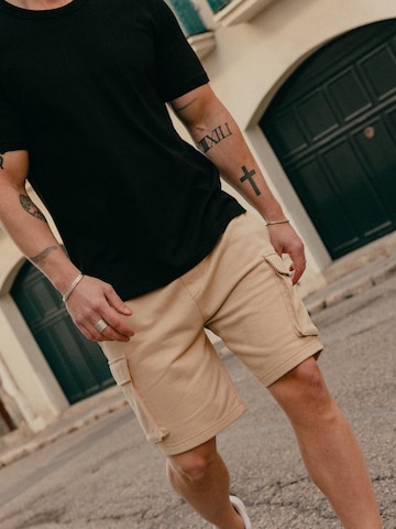 DAN FOX APPAREL - regular Pantalón cargo 'Jaron' en beige