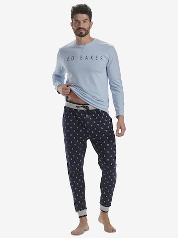 Ted Baker - Pijama largo en azul