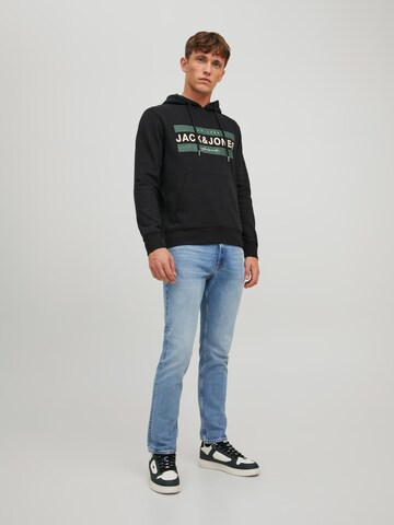 JACK & JONES Sweatshirt 'Friday' in Schwarz