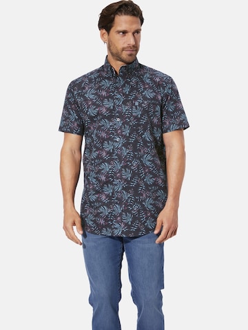 BABISTA Regular fit Button Up Shirt 'Sardor' in Blue: front
