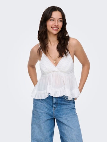 ONLY - Top 'ONLTaria' en blanco: frente