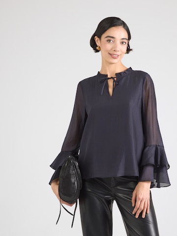 COMMA Μπλούζα σε μπλε: μπροστά