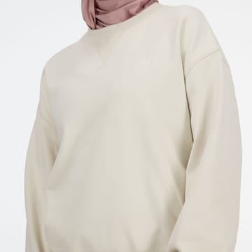 Sweat de sport 'Athletics French Terry Crew' new balance en beige