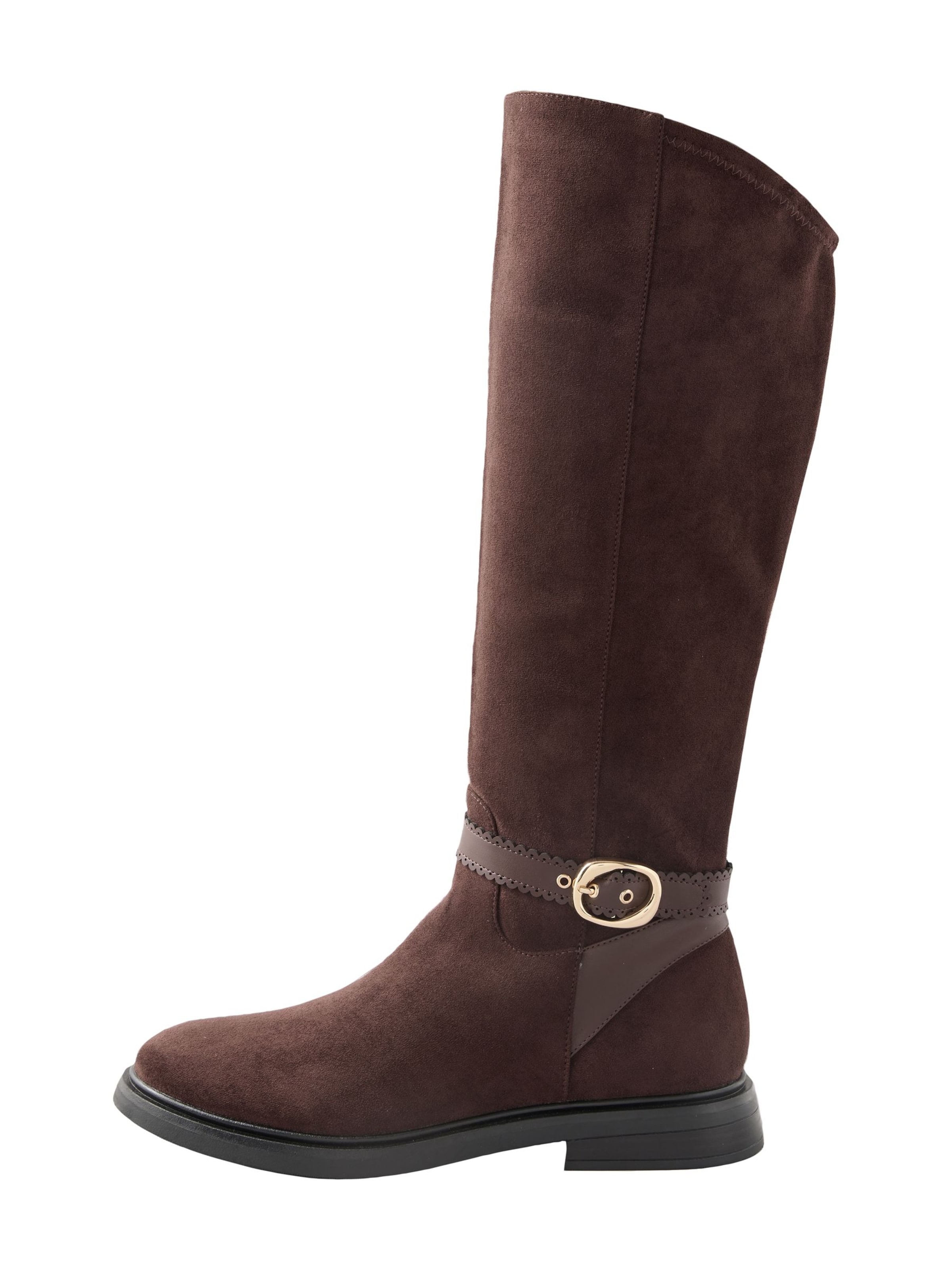love & roses Boot in Brown: front