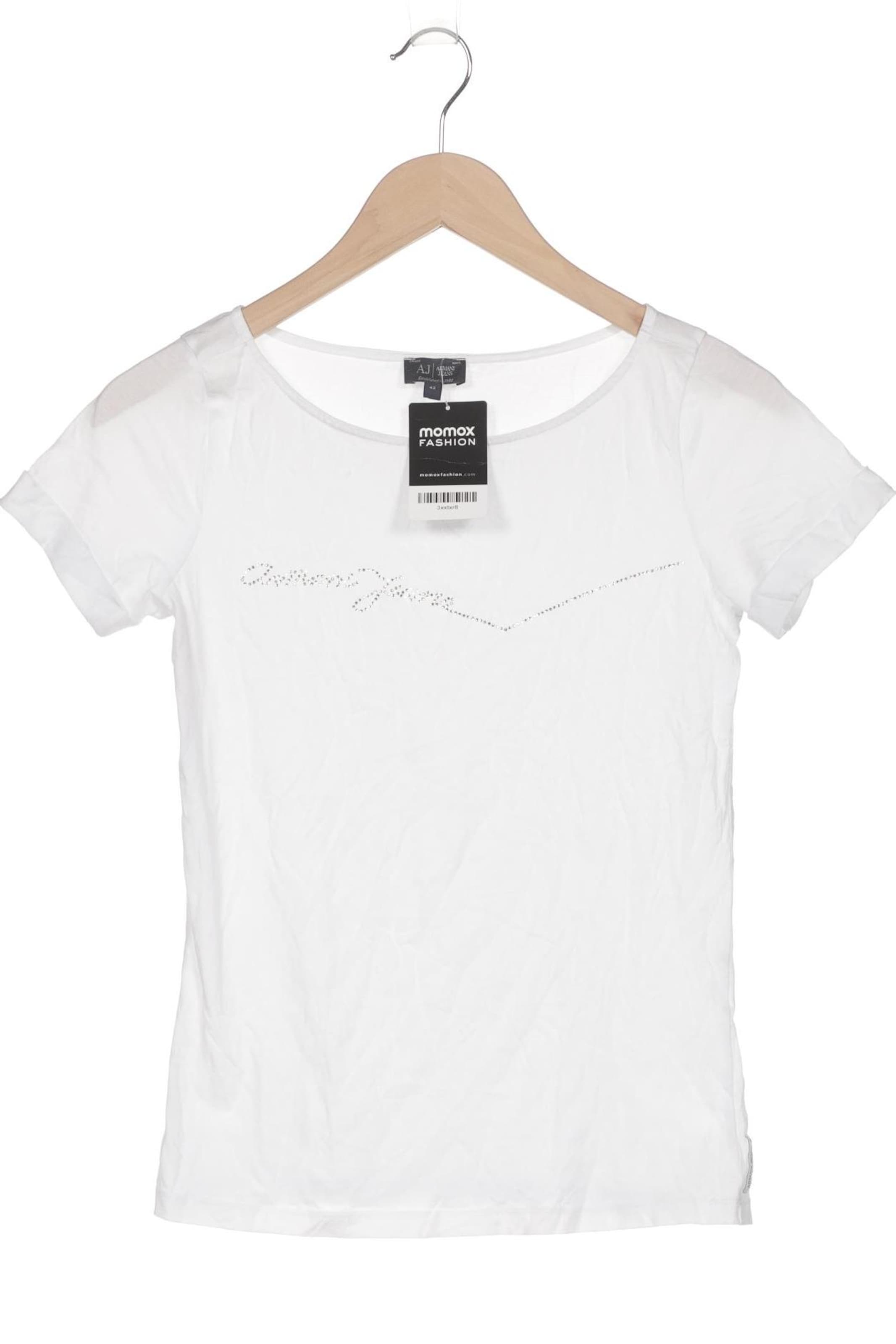 Armani Jeans Top & Shirt in S in White: front