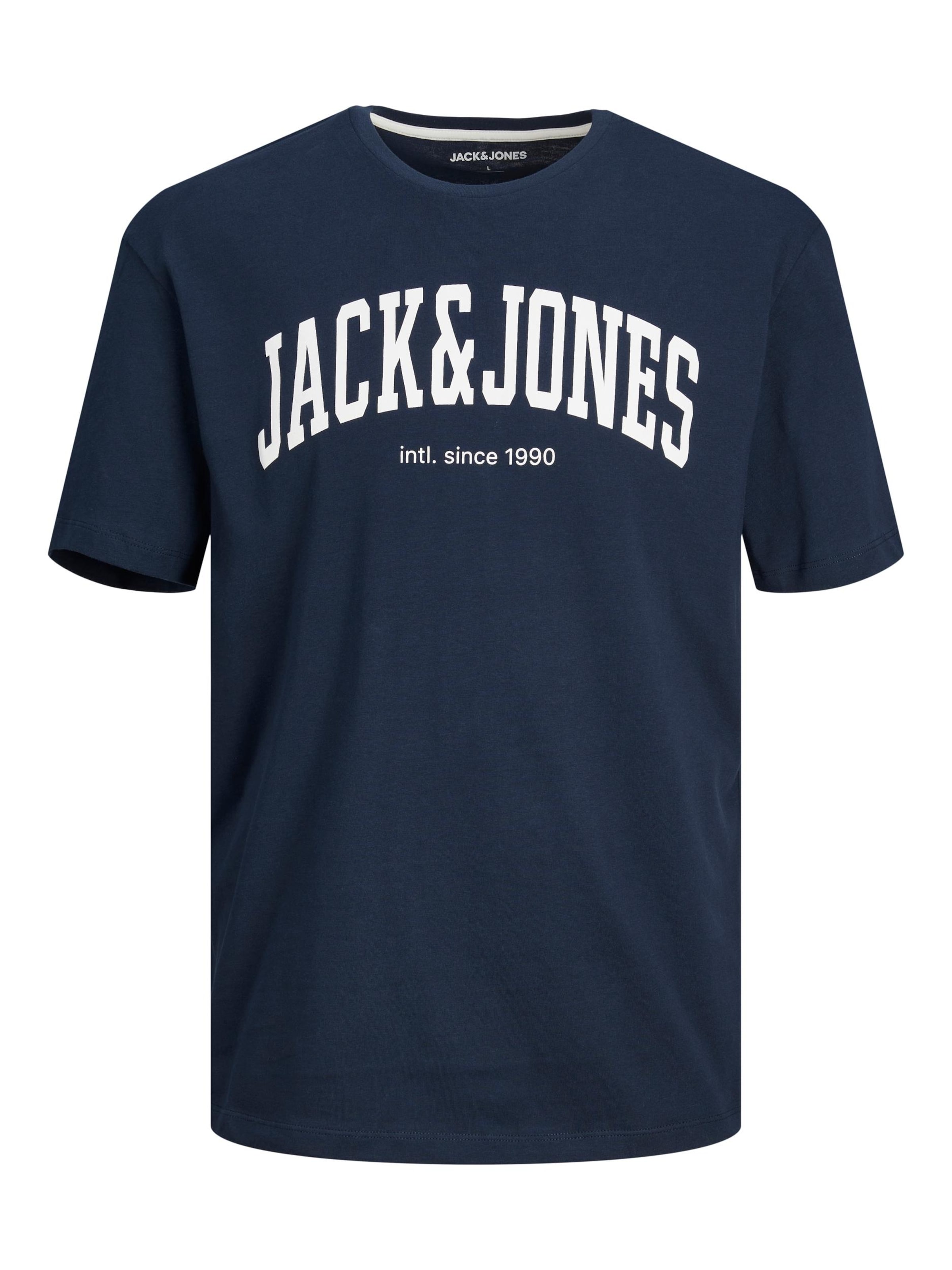 JACK & JONES Shirt 'JJEJosh' in Blauw: voorkant