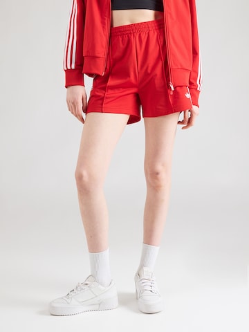 ADIDAS ORIGINALS Loosefit Bukser 'Firebird Classic' i rød: forside