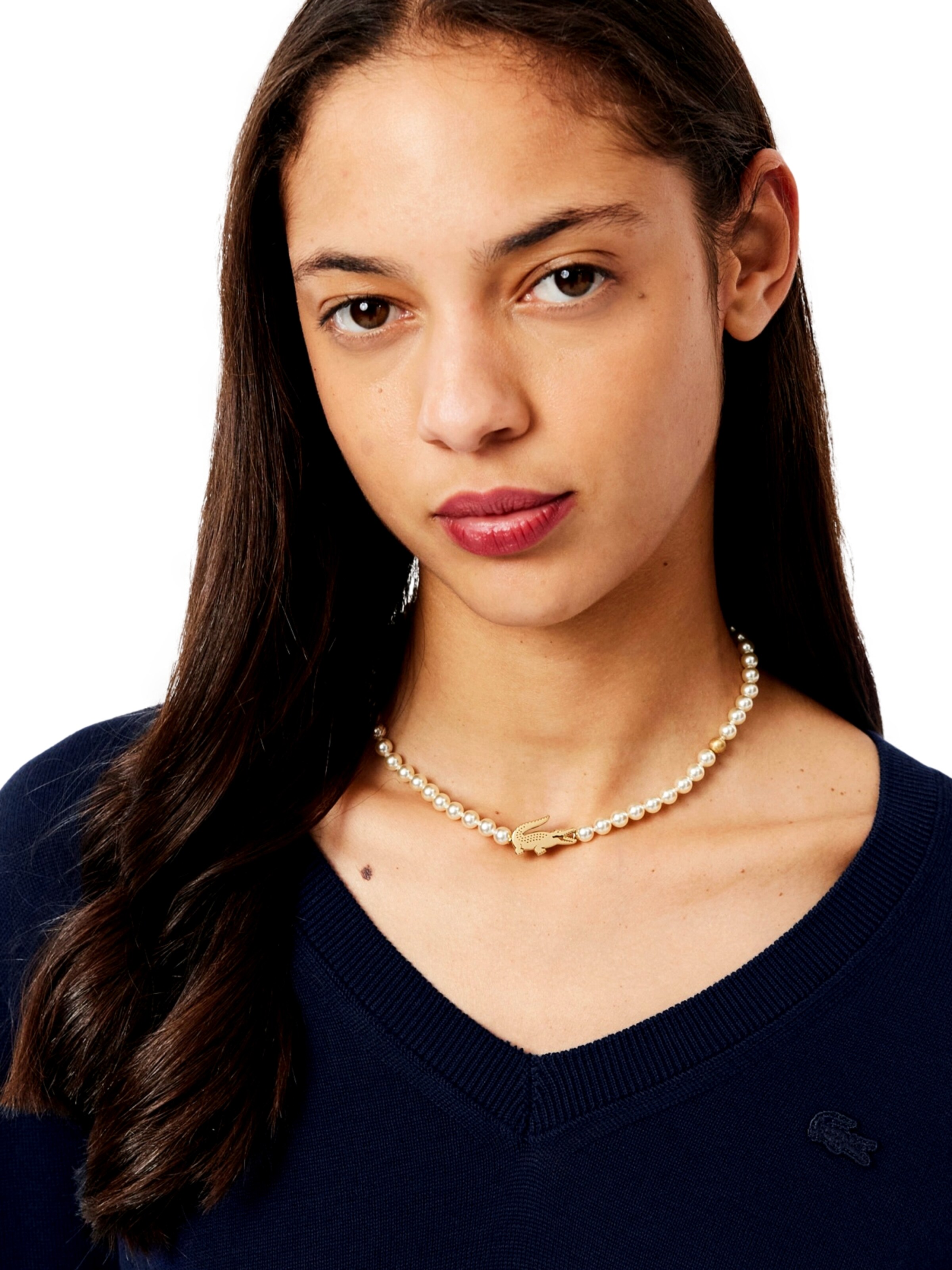 LACOSTE Pullover in Blau