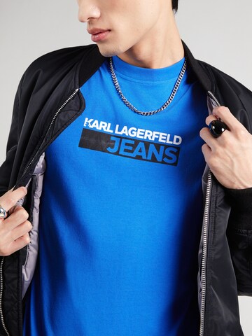 KARL LAGERFELD JEANS Särk, värv sinine