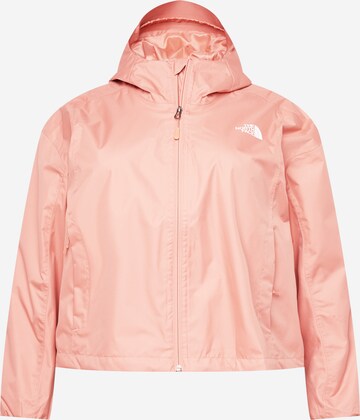 THE NORTH FACE Outdoorová bunda – pink: přední strana
