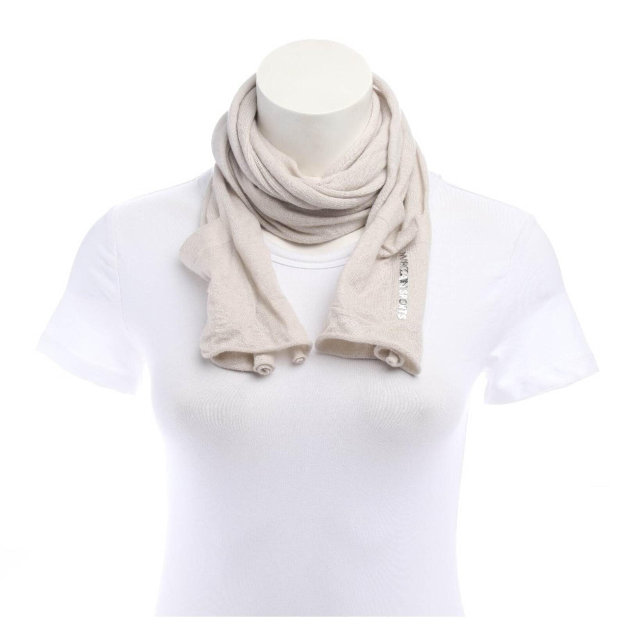 Marc Cain Schal One Size in Grau: Vorderseite