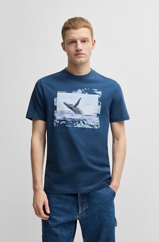 BOSS Shirt 'Dunetrace' in Blue: front