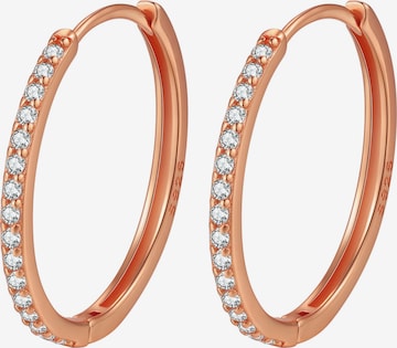 Hey Happiness Ohrringe 'Big Sparkle' in Gold: Vorderseite