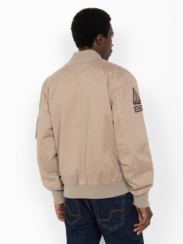 Manteau mi-saison Schott NYC en marron