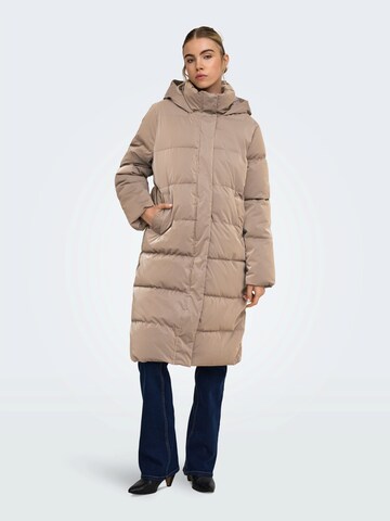 ONLY - Sobretudo de inverno 'ONLBERGEN' em cinzento: frente