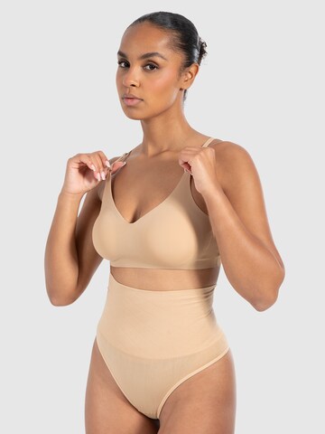 Smilodox Bralette Sports bra 'Nysa' in Beige