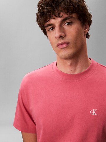 T-Shirt Calvin Klein Jeans en rose