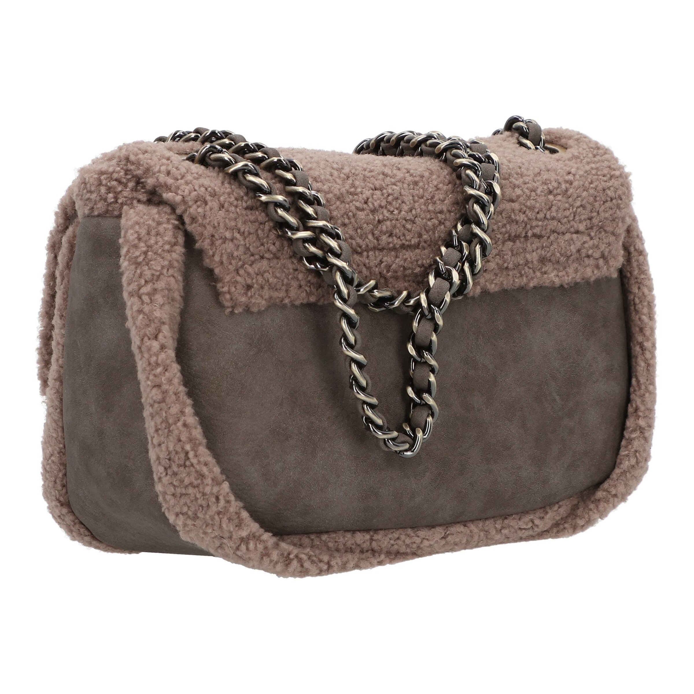 U.S. POLO ASSN. Schoudertas 'Holly' in Grijs