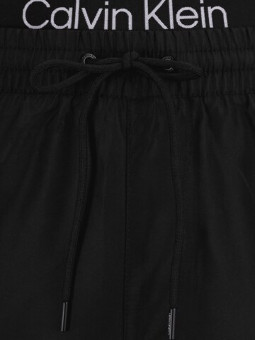 Shorts de bain Calvin Klein Swimwear en noir