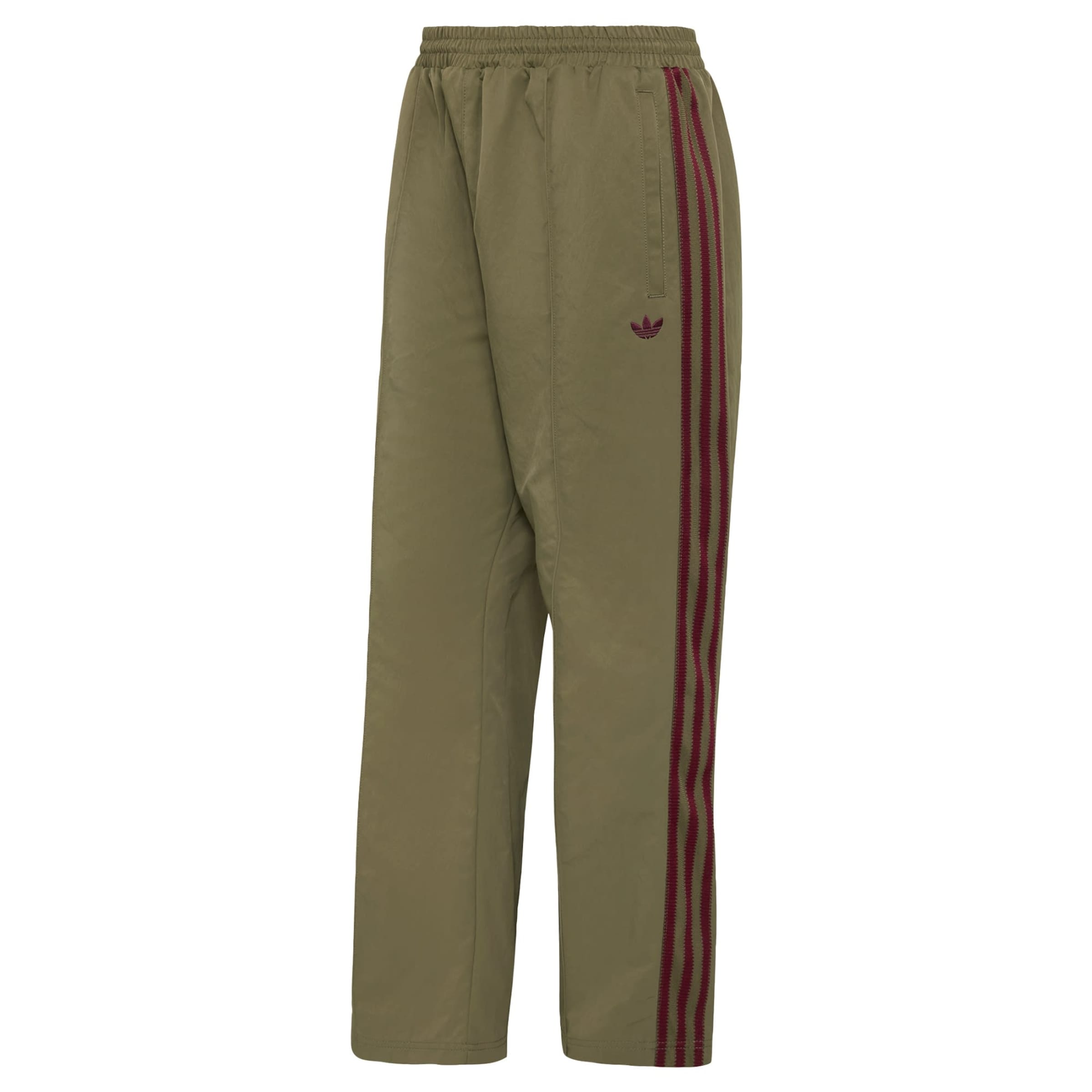 ADIDAS ORIGINALS Pantalón 'Britcore' en oliva / rojo vino, Vista del producto
