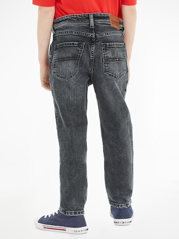 TOMMY HILFIGER Slimfit Jeans 'Scanton' in Zwart