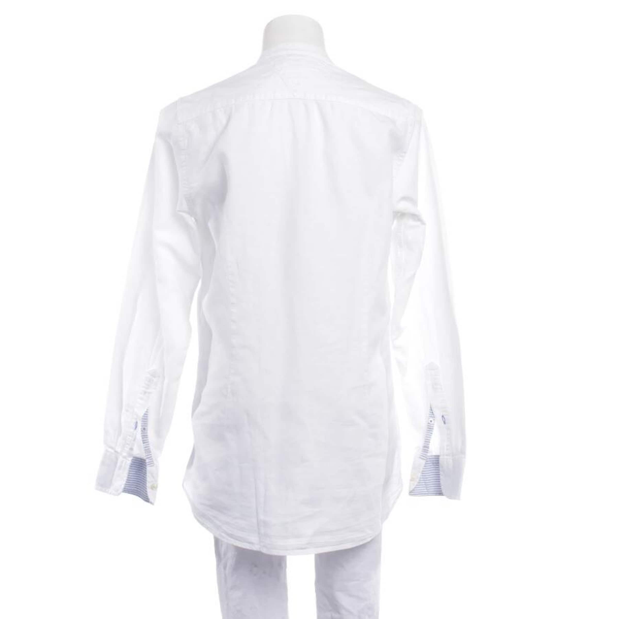 TOMMY HILFIGER Button Up Shirt in S in White